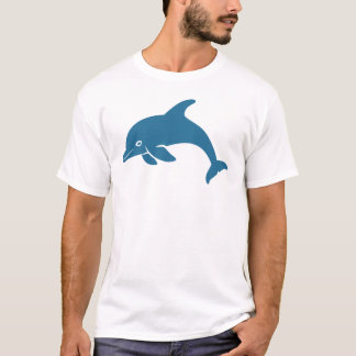 Spielerischer Dolphin-Jumping mit Ocean T - Shirt