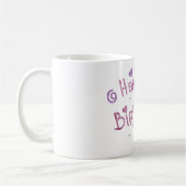 Spielerischer Geburtstagstext Kaffeetasse (Links)