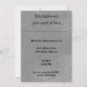 Spielerischer Halloween Spaß individuell gestalten Einladung (Vorderseite)