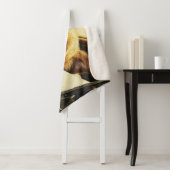 Spielerischer Hund Spaß an der Autofahrt Kunst dru Sherpadecke (Beispiel)