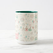 Spielerischer Neujahrsbeginn Individuelle Tasse (Mittel)