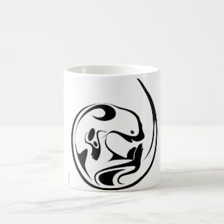 Spielerischer Otter Kaffeetasse