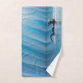 Spielerischer Seeotter Badhandtuch Set (Handtuch)