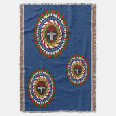 Spielerischer Weihnachtsbaum Decke (Vorderseite Vertikal)