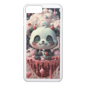 Spielerisches Design der Panda iPhone Cover (Rückseite)
