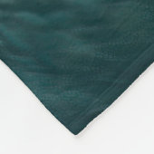 Spielerisches Design für Hunde unter Wasser Fleecedecke (Ecke)