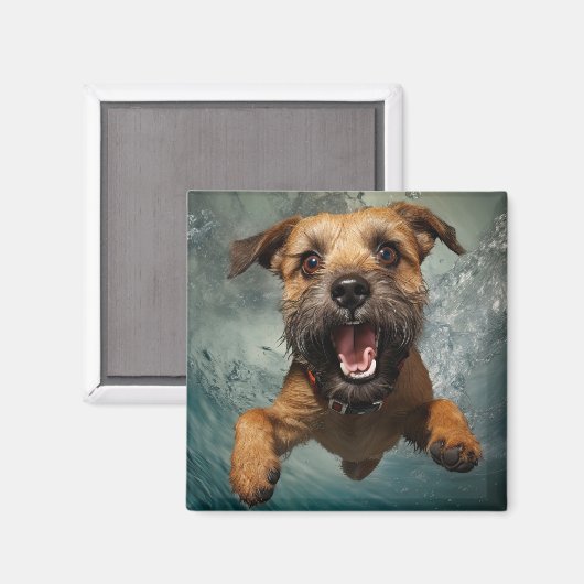 Spielerisches Design für Hunde unter Wasser Magnet (Vorderseite/Rückseite)