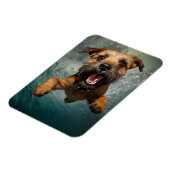 Spielerisches Design für Hunde unter Wasser Magnet (Linke Seite)