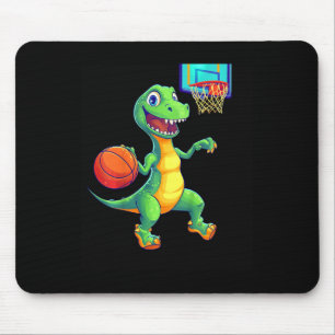 Spielerisches Dino-Skelett-Design für Kinder Mousepad