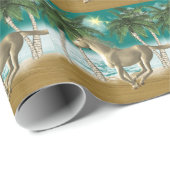 Spielerisches Einhorn Geschenkpapier (Rolleneckpunkt)