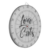 Spielerisches, fröhliches, modernes, niedliches De Dartscheibe (Vorderseite Links)