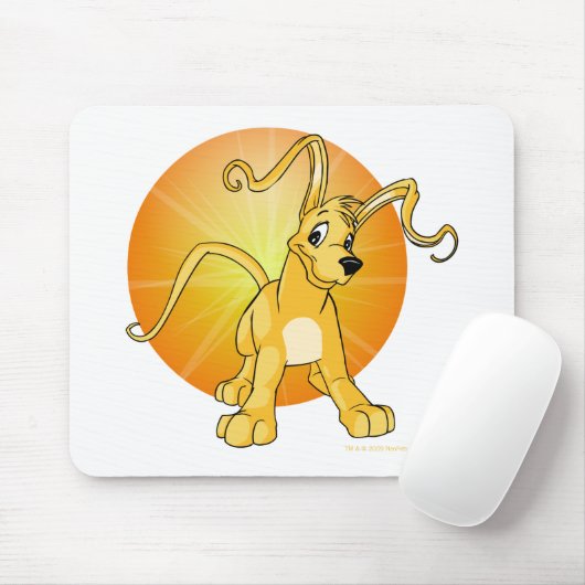 Spielerisches gelbes Gelert Mousepad (Mit Mouse)