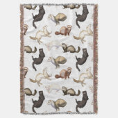 Spielerisches Geschäft mit Heimtieren Decke (Vorderseite Vertikal)