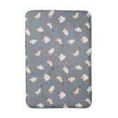 Spielerisches Ghosts Halloween-Muster Badematte (Vorderseite Vertikal)