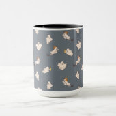 Spielerisches Ghosts Halloween-Muster Tasse (Zentrum)