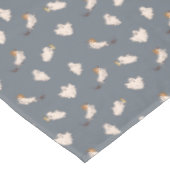 Spielerisches Ghosts Halloween-Muster Tischdecke (Schrägansicht)