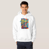 "Spielerisches Glück" Hoodie (Vorne ganz)