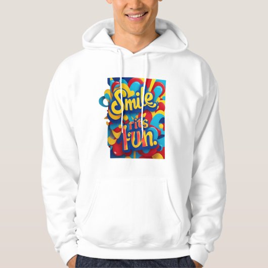 "Spielerisches Glück" Hoodie (Vorderseite)