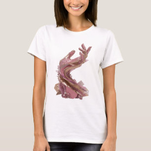 Spielerisches Gold ABSTRACTE KUNST Abstrakte Gesta T-Shirt