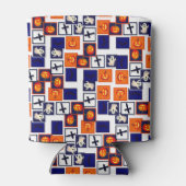 spielerisches Halloween-Muster Dosenkühler (Rückseite)