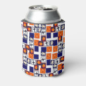 spielerisches Halloween-Muster Dosenkühler (Kanne Rückseite)