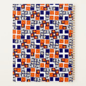 spielerisches Halloween-Muster Planer (Rückseite)