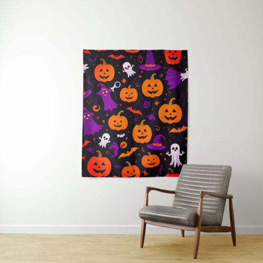 spielerisches Halloween Wandteppich (Beispiel)