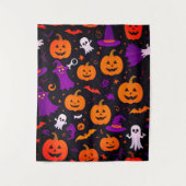 spielerisches Halloween Wandteppich (Vorderseite)