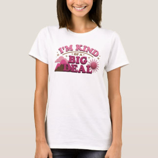 Spielerisches IRGENDWIE EIN GROSSES DING Benutzerd T-Shirt