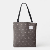 Spielerisches Muster der Bärenfassade Tasche (Rückseite)
