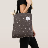 Spielerisches Muster der Bärenfassade Tasche (Von Nahem)