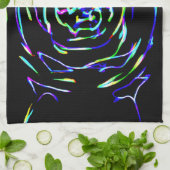 Spielerisches Muster Geschirrtuch (Gefaltet)