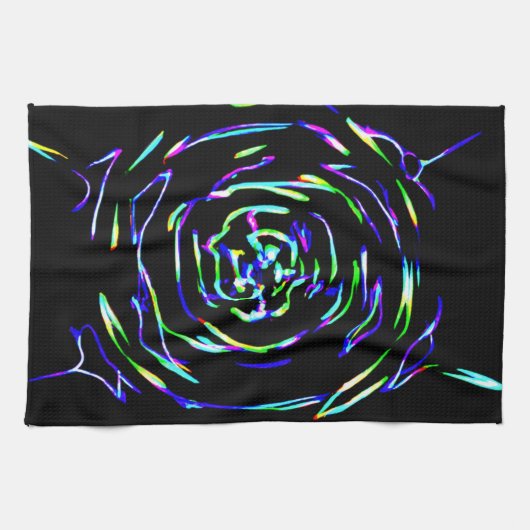 Spielerisches Muster Geschirrtuch (Horizontal)