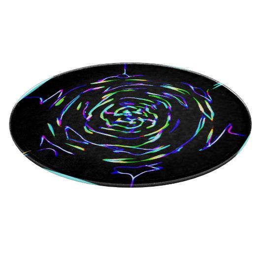 Spielerisches Muster Schneidebrett (Ecke)