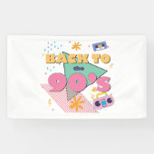 Spielerisches Nostalgie-Design Banner (Horizontal)