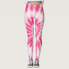Spielerisches Rosa & Weiß Valentinstag Lustige Far Leggings