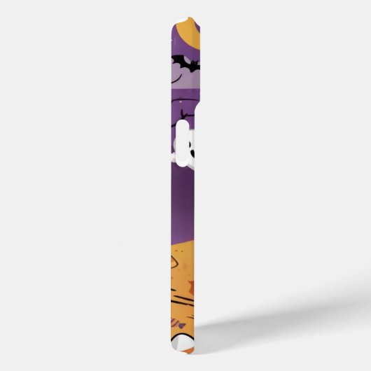 Spielerisches Skeleton Ghost Halloween iPhone /iPa Case-Mate iPhone Hülle (Rückseite / Rechts)