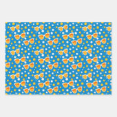 Spielerisches Sommersonnenbrillenmuster Geschenkpapier Set (Vorderseite 3)