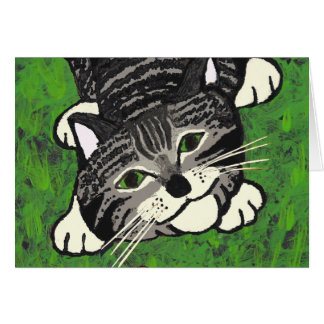 Spielerisches Tabby-Kätzchen