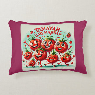 Spielerisches Tomatenkissen - fröhlich und lebhaft Dekokissen