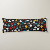 Spielerisches und energiegeladenes Design mit hell Seitenschläferkissen (Rückseite)