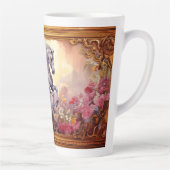 Spielerisches Weiße Pferd Milchtasse (Rechts)