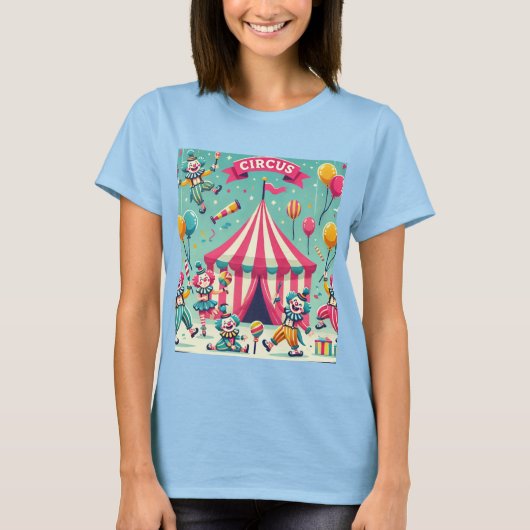 Spielerisches Zirkus T-Shirt (Vorderseite)