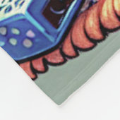 Spielerkatze in gemütlicher Umgebung Fleecedecke (Ecke)