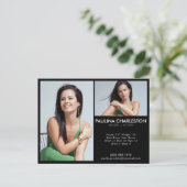 Spielermodell Comp/Zed Card 2 Foto Werbeaktion Postkarte (Stehend Vorderseite)