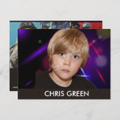 Spielermodell Kopfschusskarten auf zwei Seiten Postkarte (Vorne/Hinten)