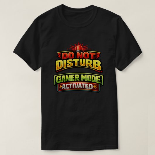 Spielermodus T-Shirt (Design vorne)