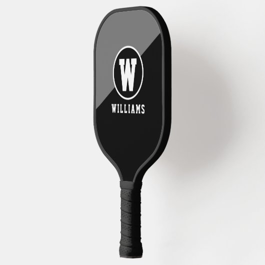 Spielername BLACK Pickleball Paddle (Links)