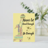 Spielerpositionen und Motivierend Netball-Angebot Postkarte (Stehend Vorderseite)