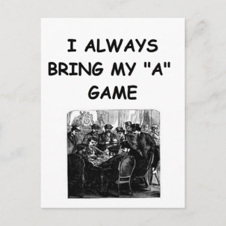 Spielerwitz Postkarte